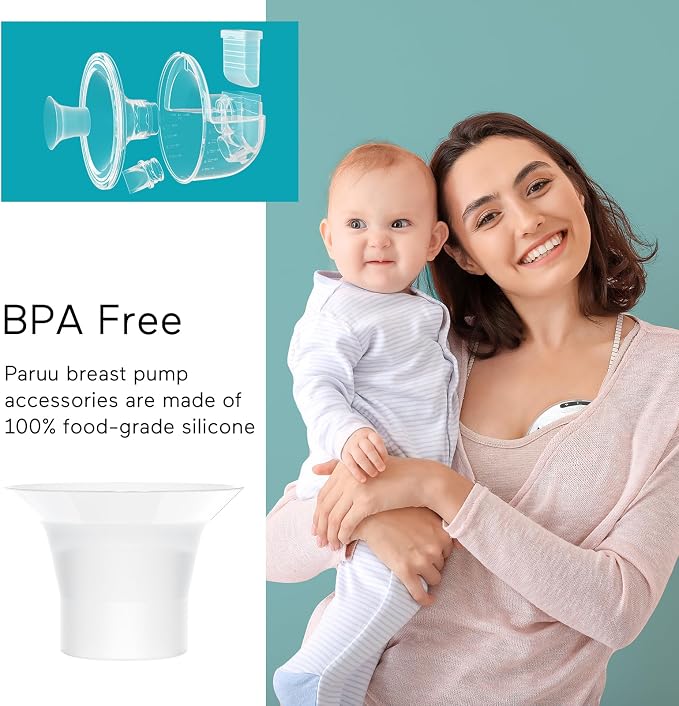 Paruu P10 Flange Insert 21mm, Original Breast Pump Parts, Wearable Breast Pump - Image 2