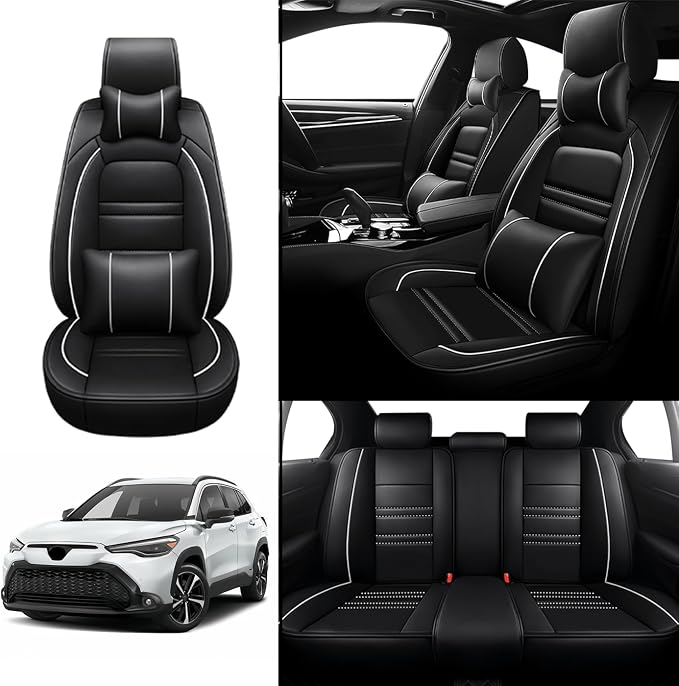 Car Seat Covers for Toyota Corolla Cross 2022-2025 | 5-Seats Seat Covers - Image 2