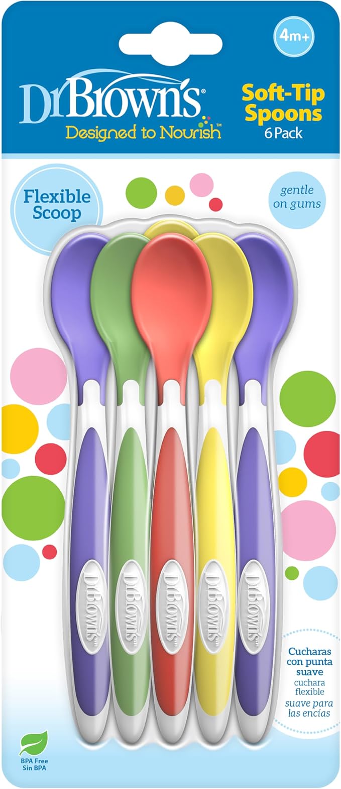 Dr. Brown's Soft-Tip Toddler Spoons - Image 3