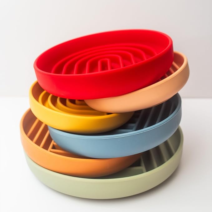 Should We Go? Slow Feeder for Dogs & Puppies, The Slowdown Bowl Silicone Slow - Image 9