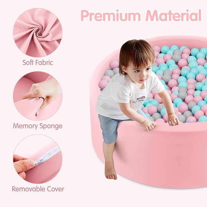 INFANS Foam Ball Pit for Toddlers - Image 4