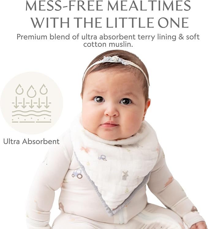Bamboo Little Baby Bibs - Image 6