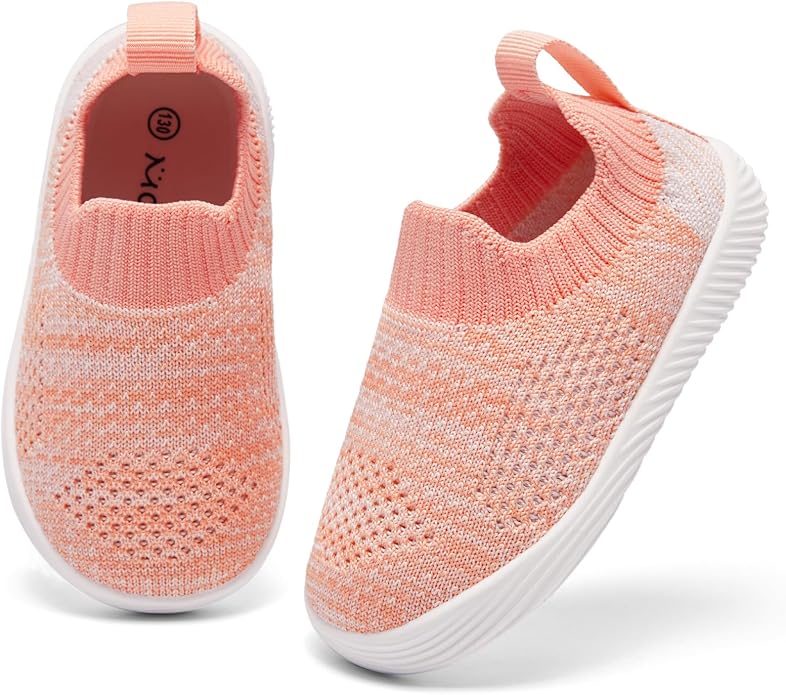 MORENDL Baby Toddler Walking Socks Non-Slip Breathable Unisex Casual Sneakers - Image 5