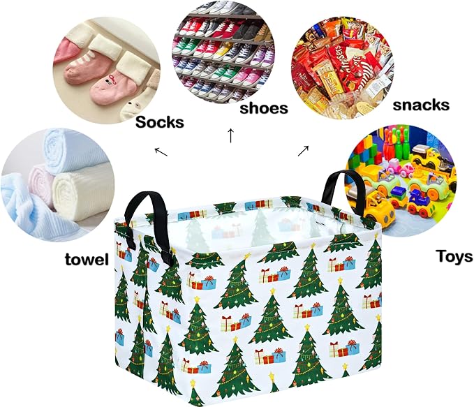 Rectangle Kids Gift Storage Basket Shelf Storage Basket Organizer Box Clothes - Image 6