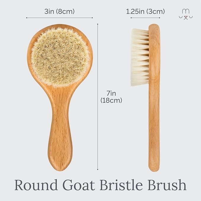 Natemia Baby Hair Brush and Comb Set - Image 7