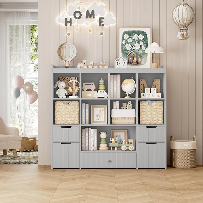 HORSTORS 48" W Kids Toy Storage Organizer, Large Toy Storage Chest - Image 8