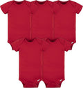 Gerber baby-girls 5-pack Solid Onesies Bodysuits by Gerber