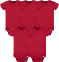 Gerber baby-girls 5-pack Solid Onesies Bodysuits by Gerber