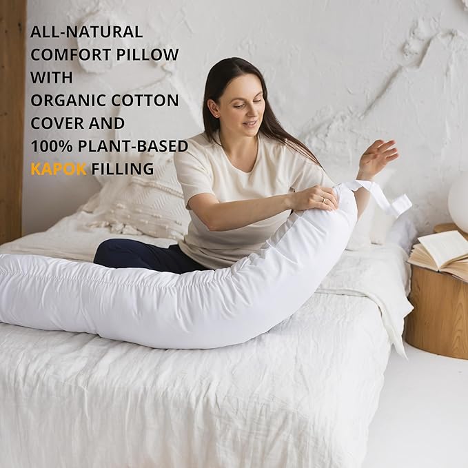 First Organic Cotton Pregnancy Pillow - Image 2
