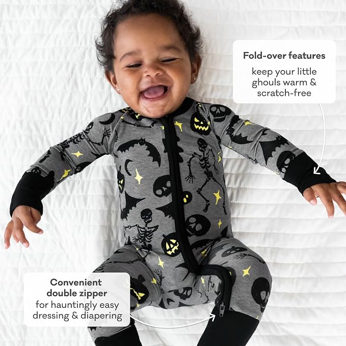 Little Sleepies Pajamas for Baby Boys & Girls, Viscose from Bamboo Baby Pajamas - Image 4
