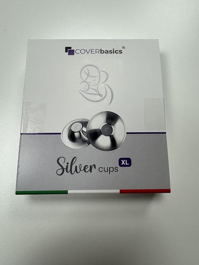 Original Italian Silver Nursing Cups - Image 8