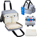 Breastmilk Cooler Bag Fits 6 Baby Bottles up to 9 Ounce by GDNasist