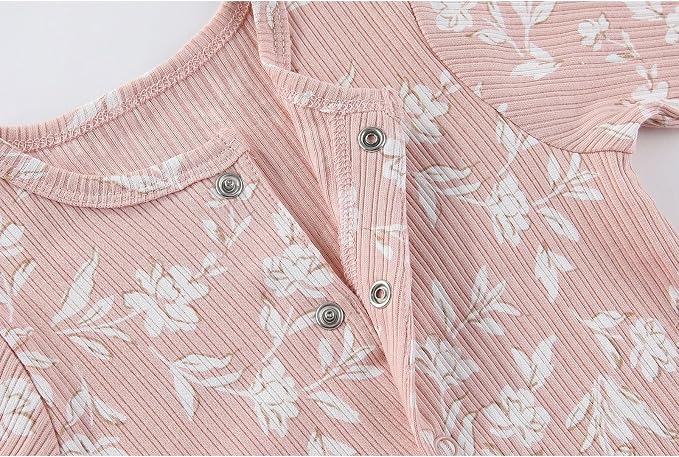 Fashion Baby Boy Girl Clothing Set Cotton Soft 3-Piece Long Sleeve Button - Image 2