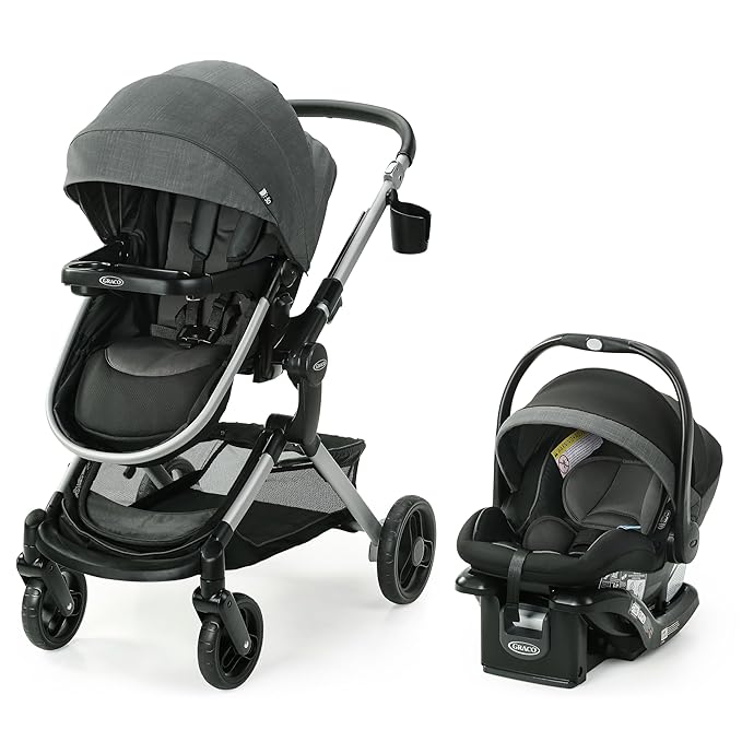 Graco Modes Nest Travel System, 3-in1 Modular Carseat Stroller Combo, by Graco