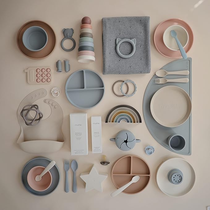 mushie Silicone Suction Plate | BPA-Free Non-Slip Design - Image 6