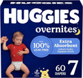 Huggies Size 7 Overnites Baby Diapers: Overnight Diapers, Size 7, 60 Ct by Huggies%C2%AE
