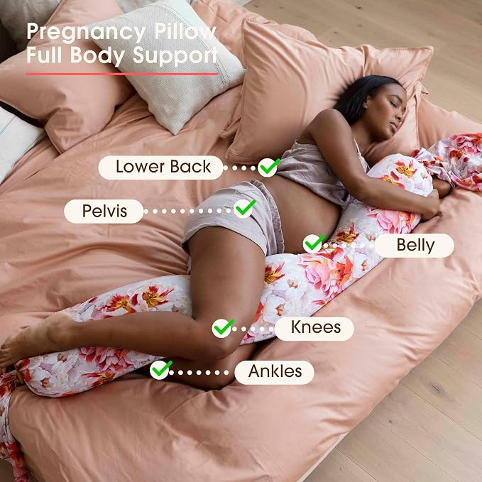 bbhugme Adjustable Pregnancy Pillow – Full Body Support - Image 3