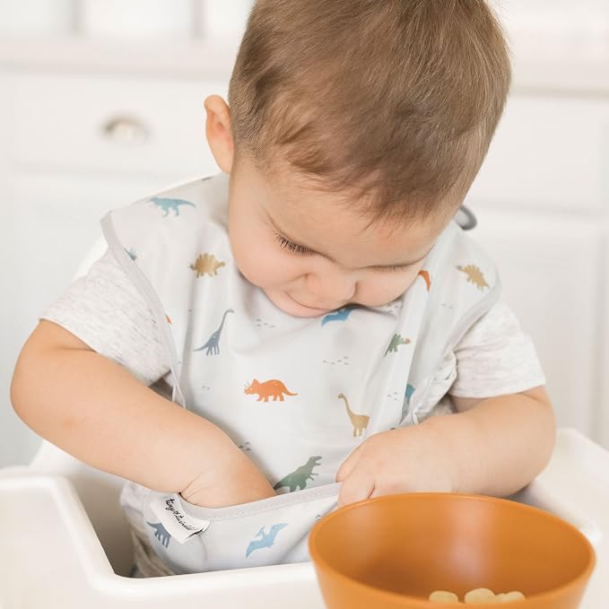 Tiny Twinkle Mess Proof Baby Bibs - Image 3