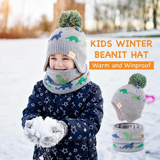 Beanie Knit Hats for Toddlers - Image 2