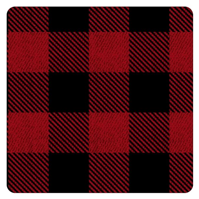 BapronBaby Flutter Red Buffalo Plaid Bapron - Image 7