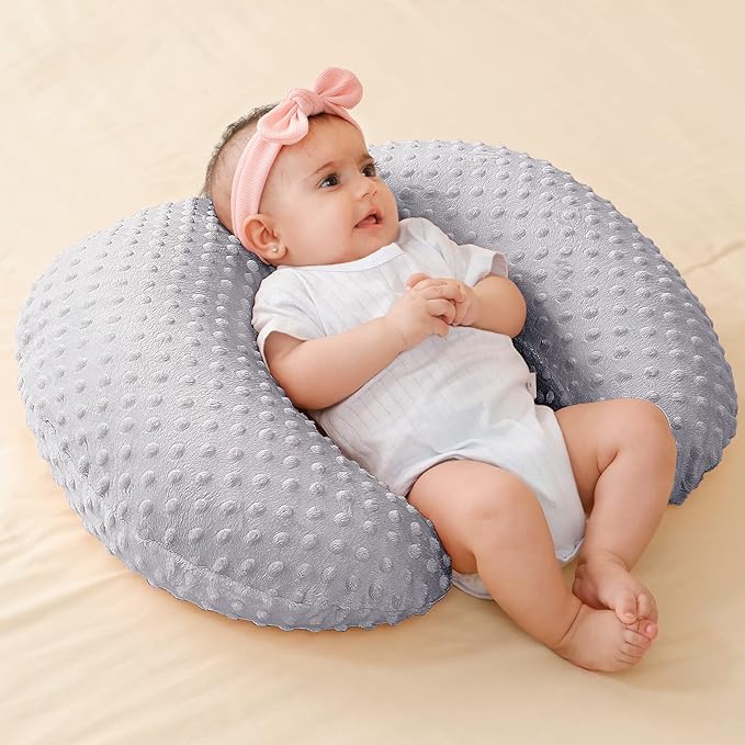 Nursing Pillow and Positioner, Breastfeeding, Bottle Feeding, Baby Sitting - Image 6