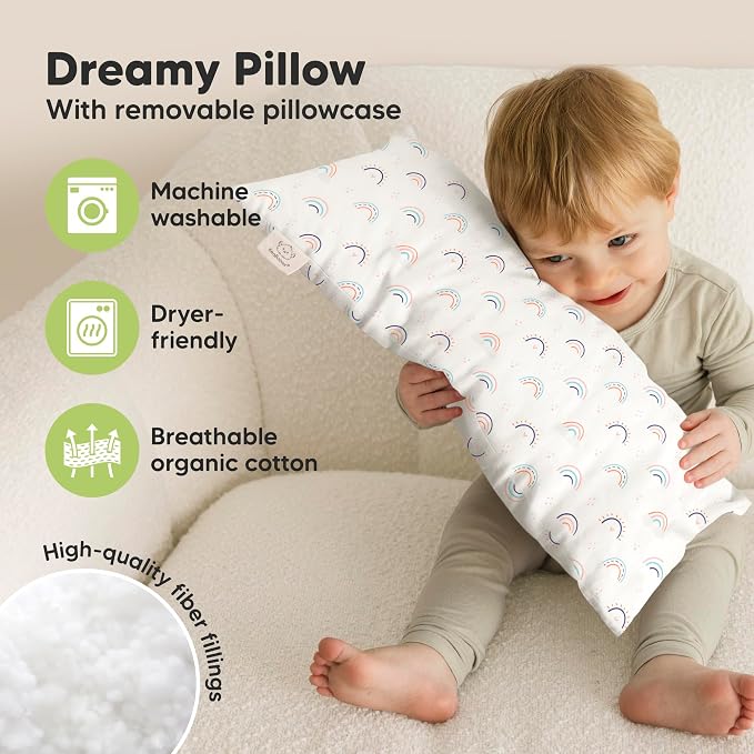 Toddler Pillow with Pillowcase - Image 4
