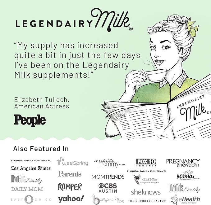 Legendairy Milk Cash Cow Lactation Supplement, and Goat's Rue Breastfeeding - Image 7