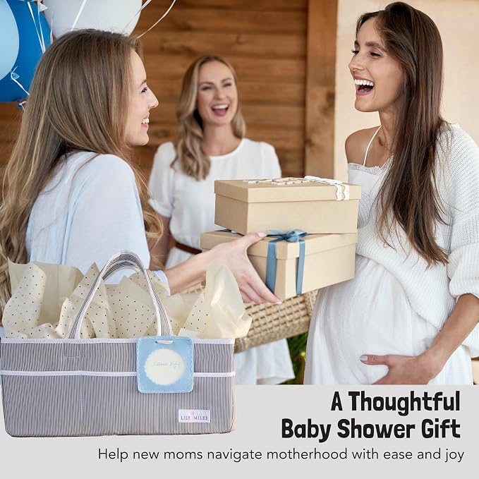 Lily Miles Baby Diaper Caddy - Image 9