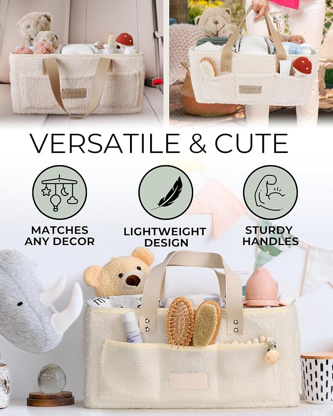Baby Diaper Caddy Organizer - Image 7