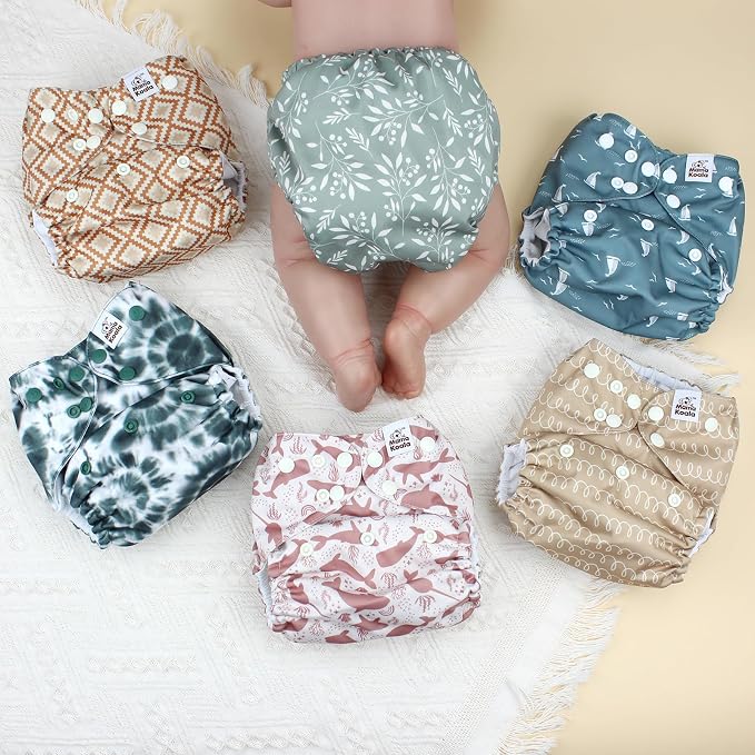 Mama Koala 3.0 Pocket Cloth Diapers - Image 3