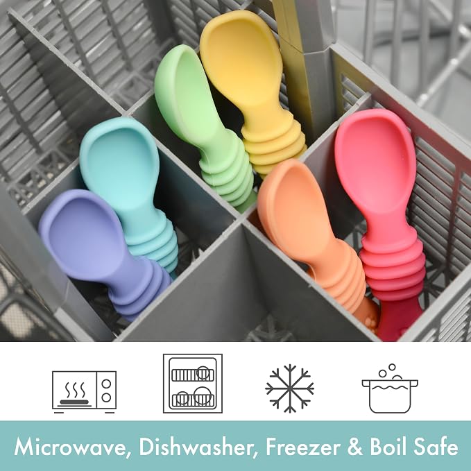 PrimaStella Silicone Chew Spoon Set - Image 4