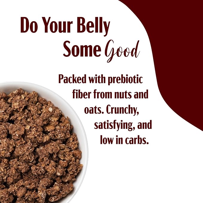 TGB Chocolate Coconut Granola, Crunchy Almond Butter Clusters, Low Sugar - Image 5
