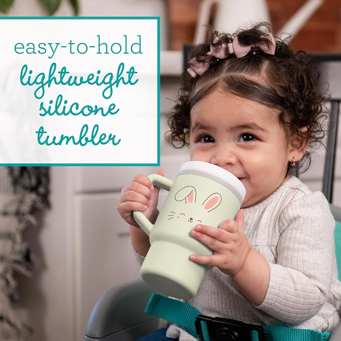 Infantino My 1st Tumbler, Silicone Sippy Cup - Image 2