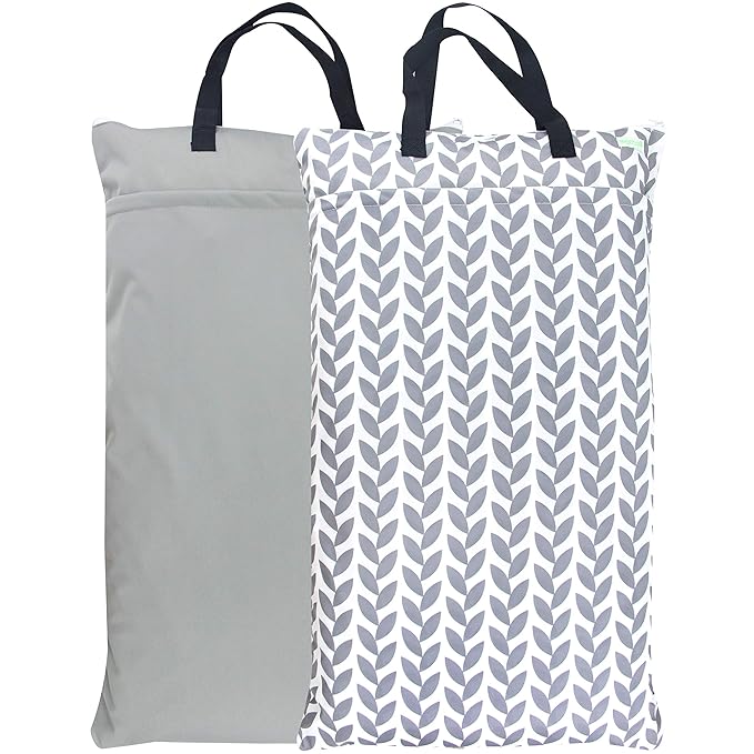 wegreeco Reusable Hanging Wet Dry Cloth Diaper Bag by wegreeco