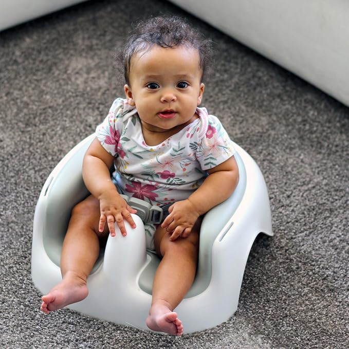 Bumbo Baby Floor Seat Lite, Portable Infant Sit Up Activity & Eating Chair - Image 4