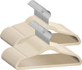 50 Premium Kids Velvet Hangers by TECHZOO