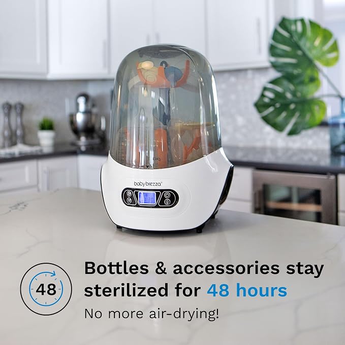 Baby Brezza Baby Bottle Sterilizer and Dryer Machine – Electric Steam - Image 4