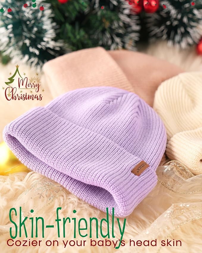 FURTALK Toddler Beanie Baby Boys Girls Beanies Kids Winter Hats Children Knit - Image 6