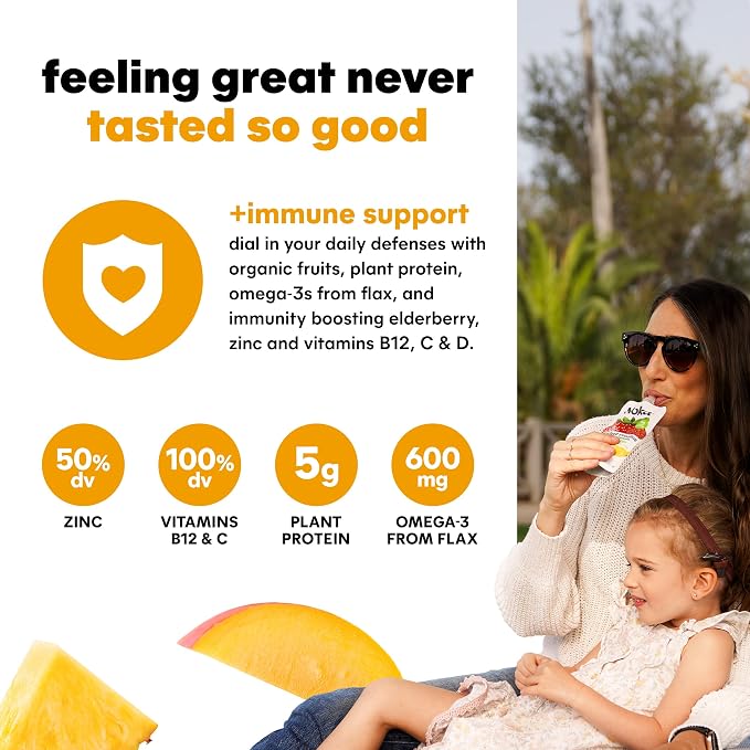 Noka Superfood Fruit Smoothie Pouches, Super Tropical - Image 5