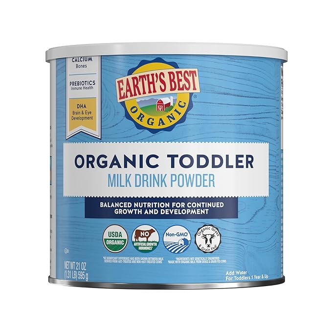 Earth's Best Organic Toddler Milk Powder by EarthsBest