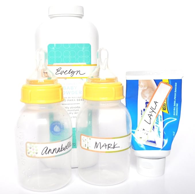 Bottle Labels, Self-Laminating, Waterproof Kids Name Labels - Image 8