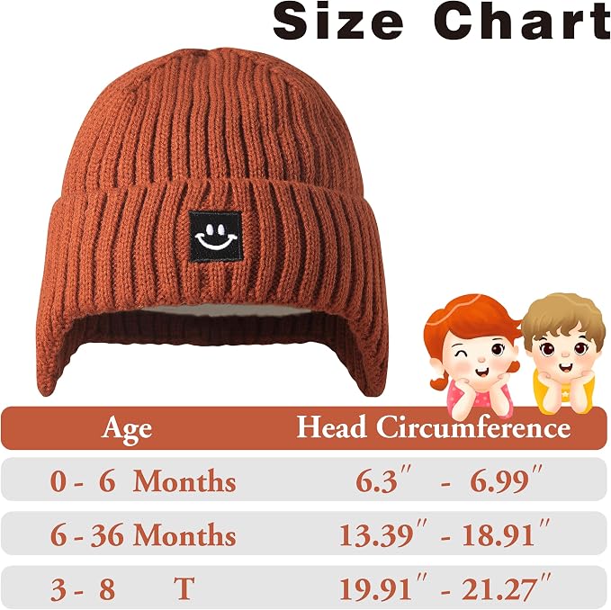 MaxNova 2 Pack Baby Beanie Toddler Winter Hat - Image 2