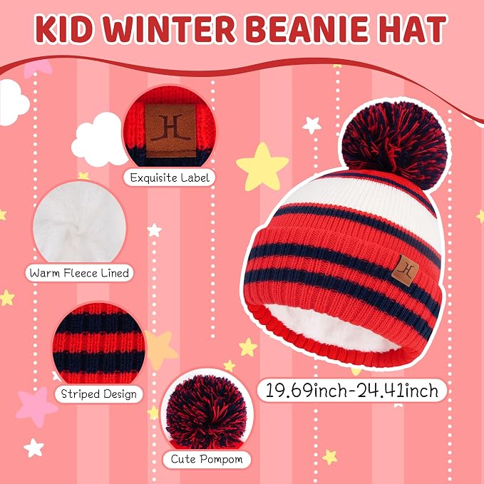 FZ FANTASTIC ZONE Kids Toddler Winter Hat Beanie - Image 2