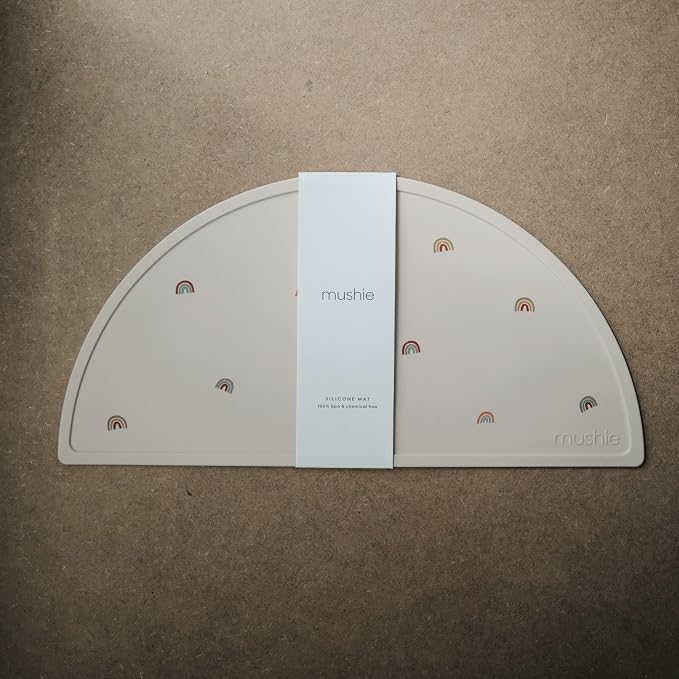 mushie Silicone Placemat for Kids | BPA-Free Non-Slip Design - Image 2