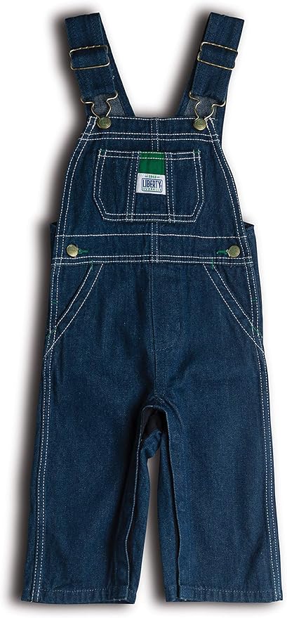 Liberty Infant Denim Bib Overall - Image 3