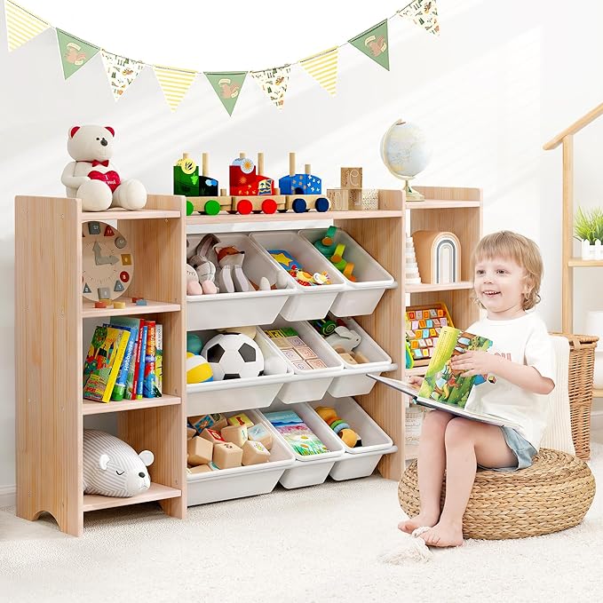 MallBest 4-Tier Kids' Toy Storage Organizer Shelf - Image 2