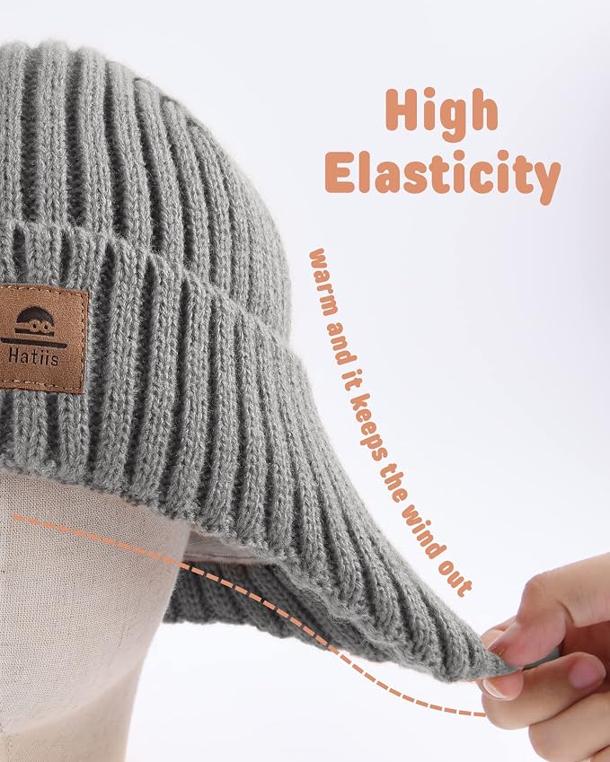 Baby Beanie Fleece Lined Toddler Winter Hat - Image 4