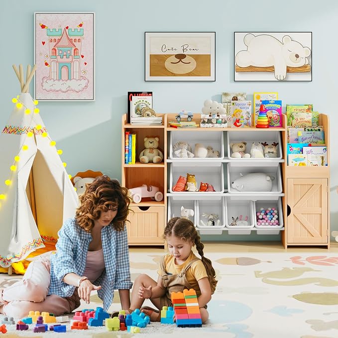 Vabches 55" Large Kids Toy Organizer - Image 4