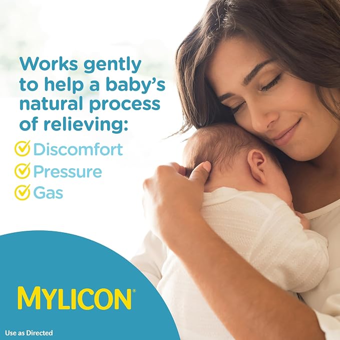 Mylicon Gas Relief Drops for Infants and Babies, Original Formula, 1 Fluid Ounce - Image 2