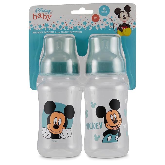 Disney Mickey Mouse Baby Bottles 11 oz - Image 8